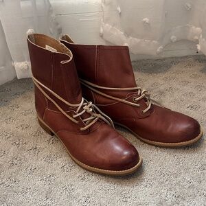 Timberland Women's Brown Lace Up Boots